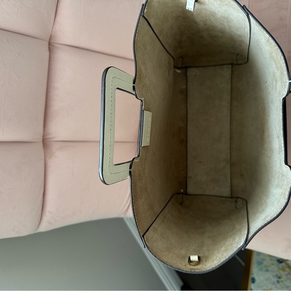 STAUD Cream Square Handle Tote - Picture 3 of 7